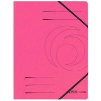 Herlitz Eckspanner easy orga DIN A4 pink