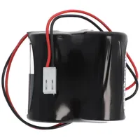 AccuCell Batterie passend 760AB, ABUS FU2986, FU8220, Funkaußensirene, Secvest