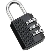 HMF 3506-02 Vorhängeschloss, 3-Stellig 5 x 3 x 1
