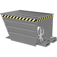 Bauer Südlohn Kippbehälter VG 900, lackiert, Mausgrau