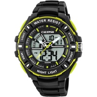 Calypso Watches Herren Analog-Digital Quarz Uhr mit Plastik Armband
