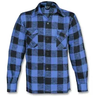 Mil-Tec Holzfällerhemd Thermo blau, S