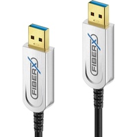 FIBERX USB 3.1 Glasfaser Kabel - USB-A auf USB-A