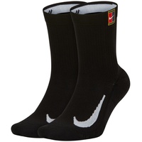 Nike NIKECourt Multiplier Cushioned Crew Tennissocken black/black 34-38