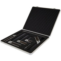 Ulmia Präzisions-Winkel-Set Black Edition inkl. Koffer, Präzisionswinkel