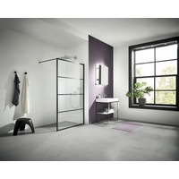 Kermi Walk-In Dark Edition WW3 1600x