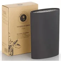 Buddy's Messerblock "Buddy Blades Kunststoff, oval, herausnehmbarer Bürsteneinsatz, unbestückt