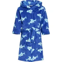 Playshoes Fleece-Bademantel Hai 86/92