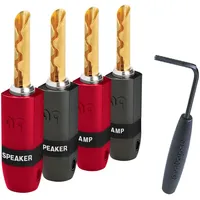 AudioQuest SureGrip300 BFA/Banana Gold