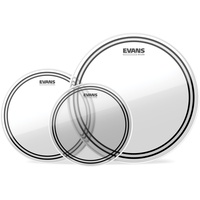Evans ETP-EC2SCLR-R EC2S (Clear) Tom Pack Rock (10 Zoll),