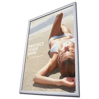 Showdown® Displays Klapprahmen silber 62,4 x 87,1 cm