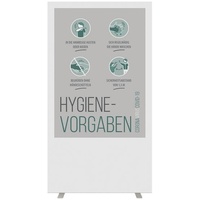 Paperflow easyScreen, Hygiene-Vorgaben 94,0 x 174,0 cm