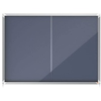 NOBO Schaukasten silber 18x DIN A4