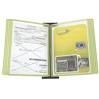 Tarifold Wand-Sichttafelsystem 414355 DIN A4 grün mit 10 St.