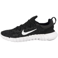 Nike Free Run 5.0 Damen black/white dark smoke grey