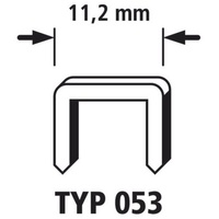 WOLFCRAFT 7026000 Breitrückenklammern Typ 53 2000 St. Abmessungen (L