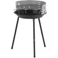 Michelino Standgrill Ø 36cm Feuerschale und Winschutz emailiert Grillrost