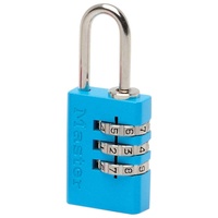 Master Lock Vorhangschloss 7620 EURDCOLCC Zahlenschloss 20 mm, bunt,