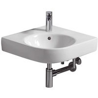 Geberit Renova Nr. 1 Comprimo Eckwaschtisch 69,5 x 61,5