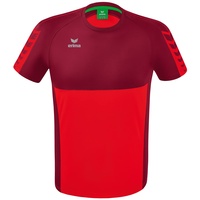 Erima Six Wings Trainingsshirt rot/bordeaux 152