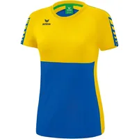 Erima Six Wings T-Shirt new royal/gelb, 44