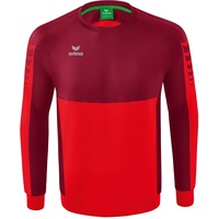 Erima Six Wings Sweatshirt rot/bordeaux, 152