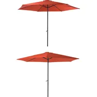 Garden Pleasure Sonnenschirm Ø 300 cm terracotta