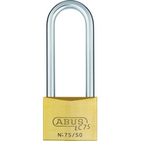 ABUS 26849 80 mm langem Bügel Messing Vorhängeschloss mit