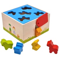 GoKi 58665 - Sort box Bauernhoftiere