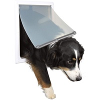 Trixie 2-Wege Freilauftür für Hunde M bis XL, weiß