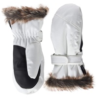 Ziener LED Mitten Girls Glove Junior white (585) 5,5