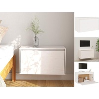 VidaXL Wandschrank Weiß 60x30x35 cm Massivholz Kiefer