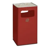 VAR Abfallsammler/Ascher B 42R rot 96,1 l