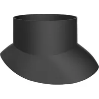Junkers Bosch BOSCH Abgaszubehör FC-O60_80 Adapter Klöber-Dachpfanne, schwarz,d:125 7738112516