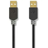 Nedis USB-Kabel A-STECK.A-STECK.2M CCBW60000AT20 ANTH