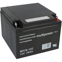 Multipower MP26-12C 12V 26Ah Zyklenfest, M5