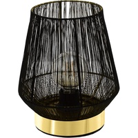 EGLO Tischlampe Escandidos, 1 flammige Tischleuchte, Nachttischlampe aus Metall