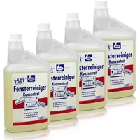 Dr.Becher 4x Dr. Becher Fensterreiniger Konzentrat 1 Liter