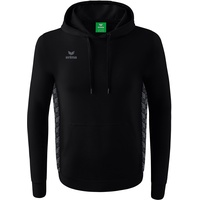 Erima Essential Team Kapuzensweat schwarz 140