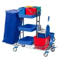 FloorStar Reinigungswagen RW 1 Quattro SOLID verchromt 1 St.