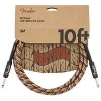 Fender Fender® Festival Kabel, 3m rainbow