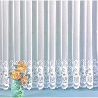 WECKBRODT Gardine »Flensburg«, (1 St.), Jacquard, strukturiert, halbtransparent, Bordüre,