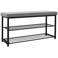 Dune Design Schuhregal 96x32,5x51cm Schuhbank Offener Schuhschrank Schuh Regal