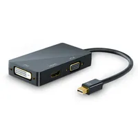 CSL 3in1 Mini DisplayPort zu HDMI, DVI, VGA Adapter