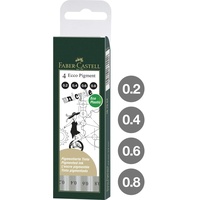 Faber-Castell 167004 - Tintenschreiber, ECCO PIGMENT, 0,2 mm -