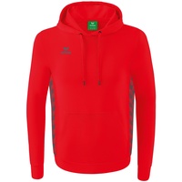 Erima Essential Team Kapuzensweat rot, 128