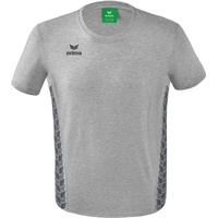 Erima Essential Team T-Shirt hellgrau melange/slate grey 164
