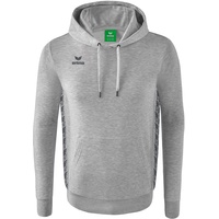 Erima Essential Team Hoodie hellgrau melange/slate grey 128