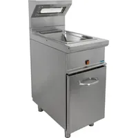 Saro Pommeswärmer mit Offenem Unterbau Modell E7/SPE40BC
