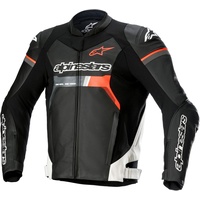 Alpinestars Gp Force Lederjacke - Black / White /
